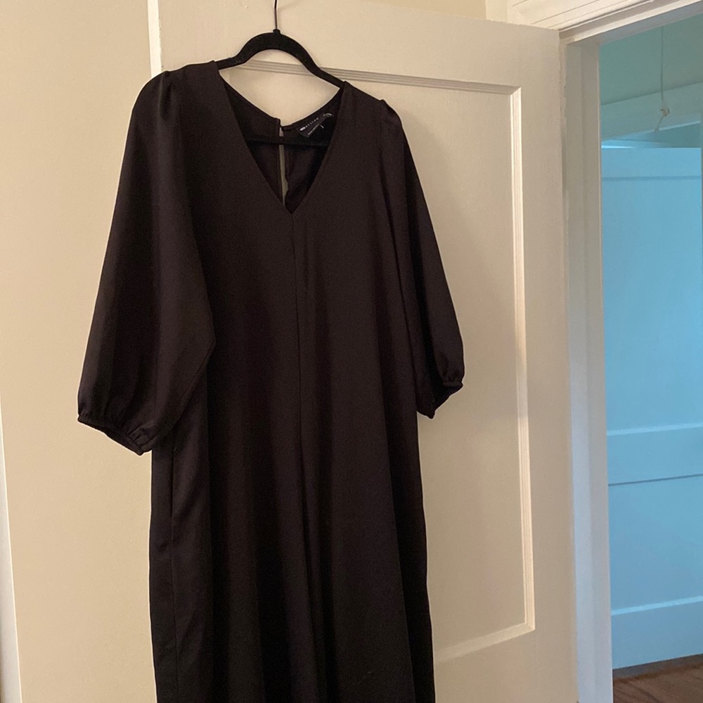 ASOS black maternity jumpsuit
